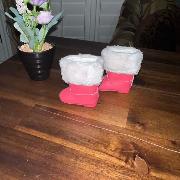 American Girl Wellie Wishers Causal Cozy Boots Shoes 14.5" Doll Boots - Picture 4 of 4